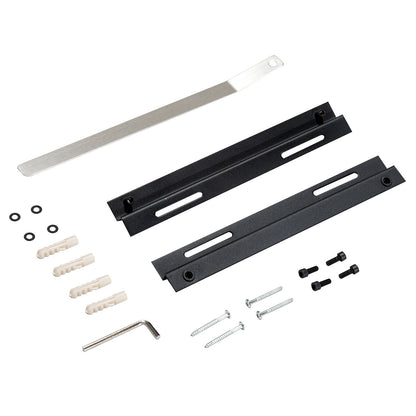 Wall-Mounted Bioethanol Fireplace with 2 Burners 3L Capacity 13600BTU 110 x 54 x 14.5cm