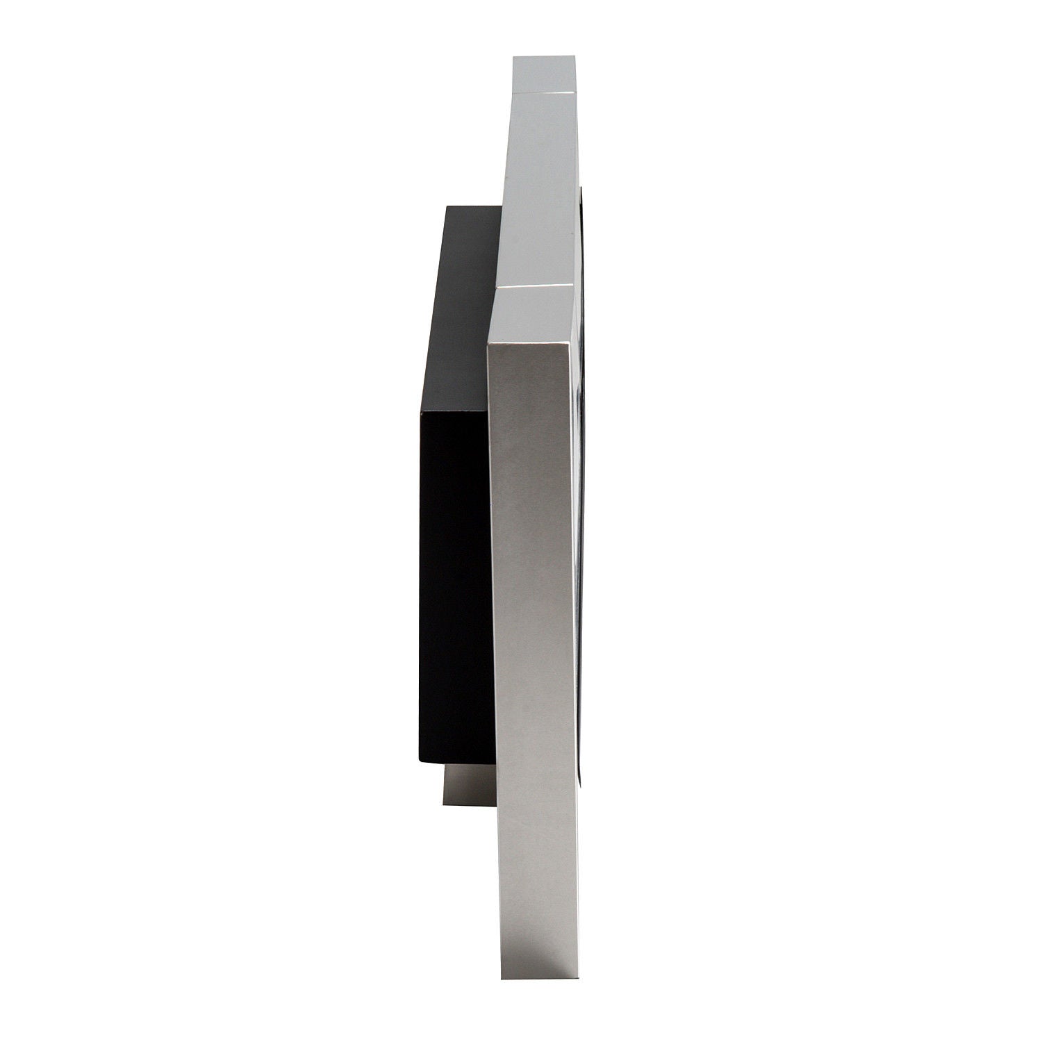 Wall-Mounted Bioethanol Fireplace with 2 Burners 3L Capacity 13600BTU 110 x 54 x 14.5cm