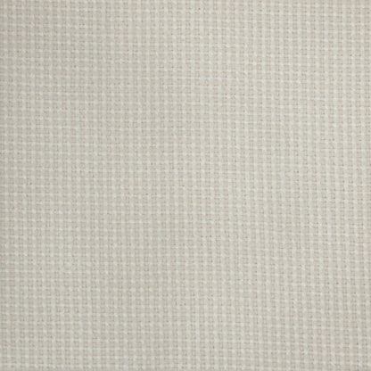 Storage Footstool Footstool with Lid, Metal Ring, Two-Tone Design Round Footstool Upholstered Stool, Chenille 36 x 36 x 44 cm Cream White