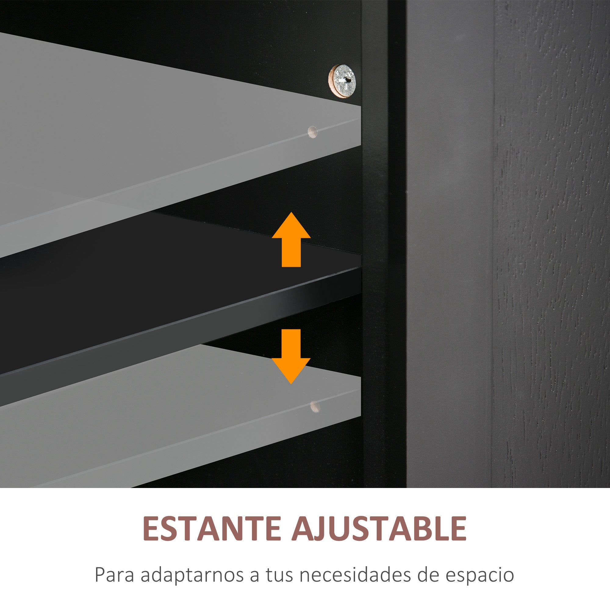 Isla de Cocina con Ruedas Carro de Cocina con 2 Cajones 4 Puertas Especiero Encimera de Madera Estante Ajustable y Barra Lateral para Comedor 111x44,5x82,5 cm Negro