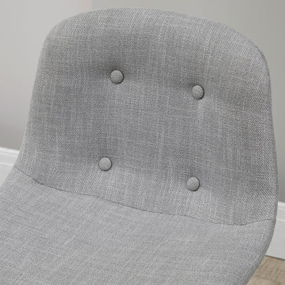 Bar Table with Bar Stool Set, 5-Piece Dining Group, Kitchen Table, Bistro Table with 4 Chairs, Bar Table Set for Kitchen, Living Room, Steel, Light Grey, 120 x 60 x 91 cm