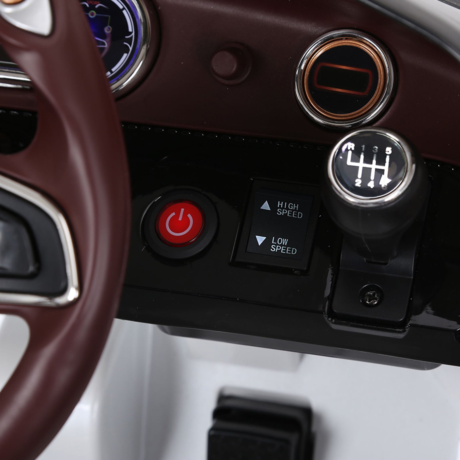 Kid's Car Bentley GT Licensed Children's Electric Car with Remote Control 2 x 390 Motors Kids White 108 x 60 x 43 cm