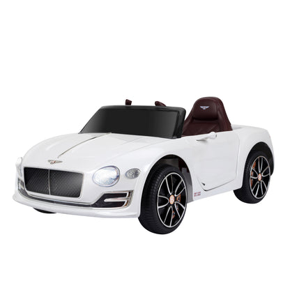 Kid's Car Bentley GT Licensed Children's Electric Car with Remote Control 2 x 390 Motors Kids White 108 x 60 x 43 cm