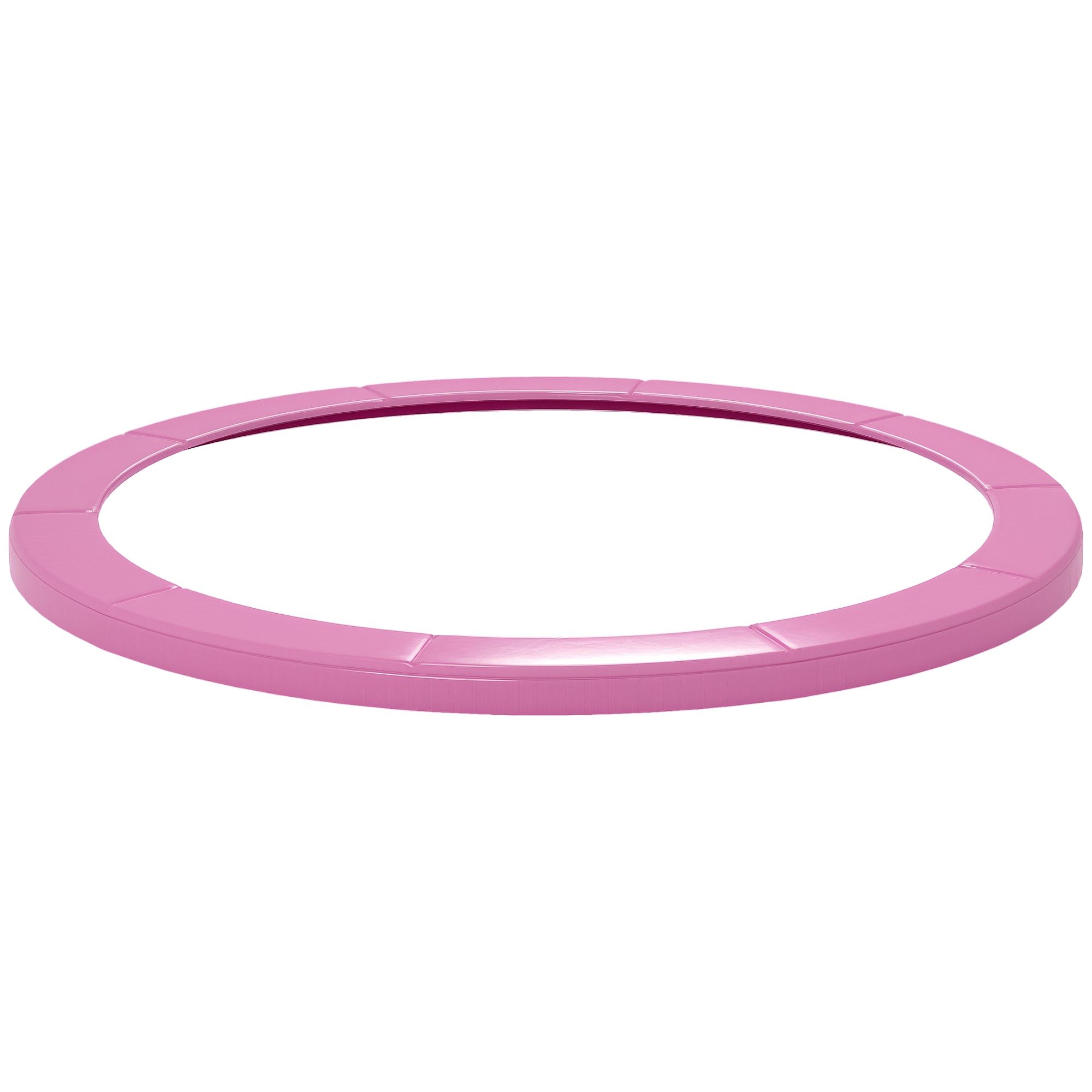 SPORTNOW Trampoline Safety Pad 10 ft, Tear-Resistant UV-Resistant Spring Cover, Waterproof Edge Protector for Garden Trampolines — Pink