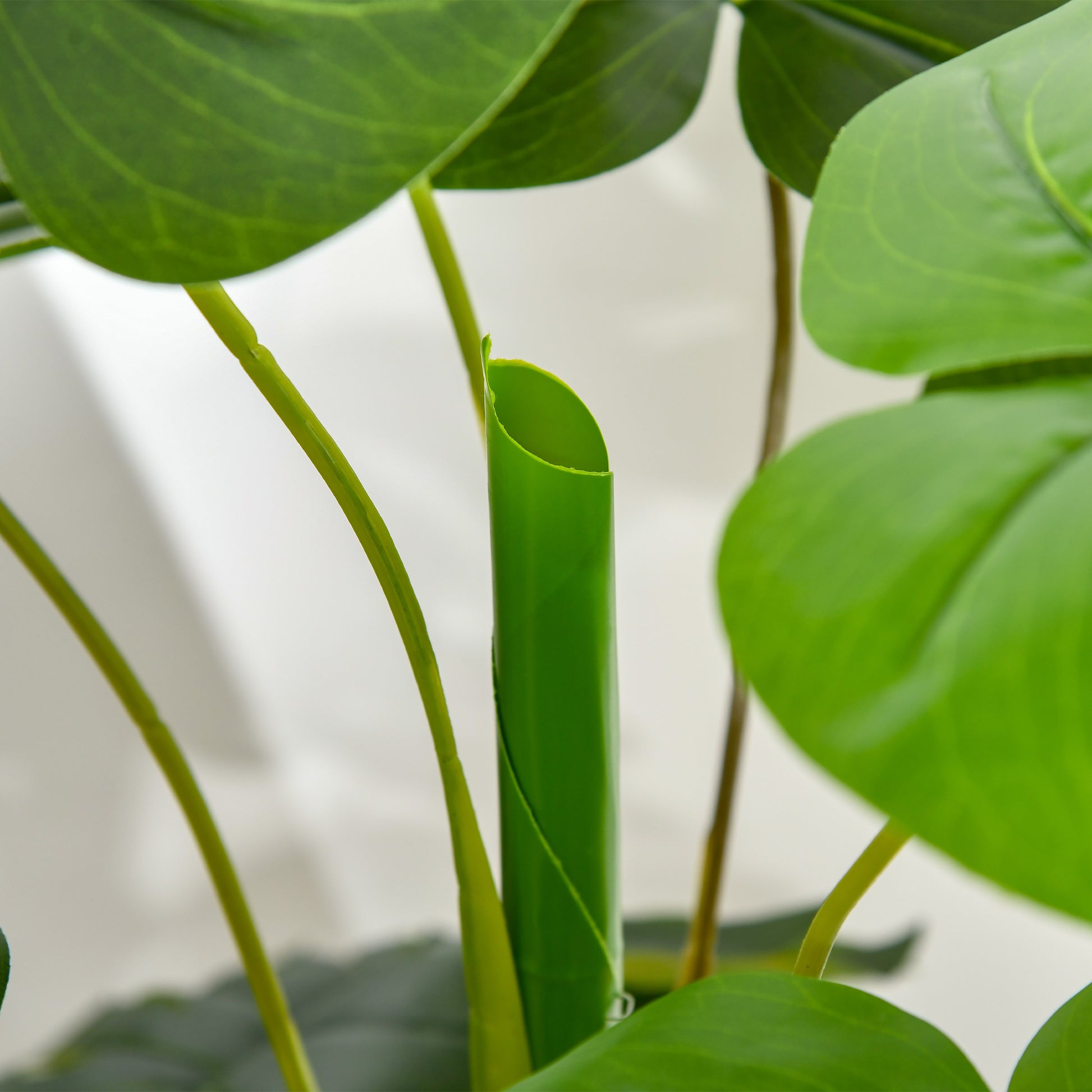Artificial Plant 120 cm Monstera Artificial Decorative Tree with 20 Leaves for Home Living Room Bedroom Green