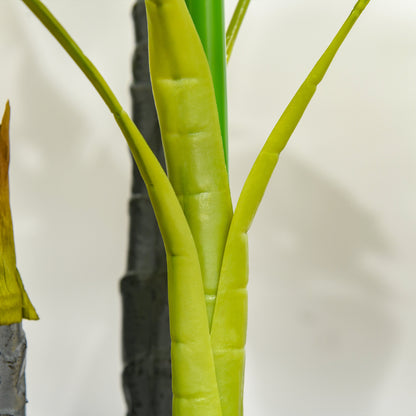 Artificial Plant 120 cm Monstera Artificial Decorative Tree with 20 Leaves for Home Living Room Bedroom Green