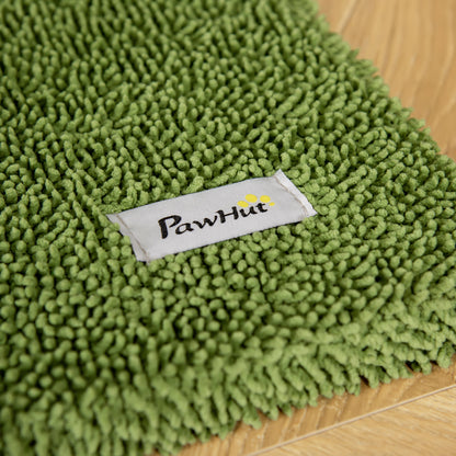 Cat Tree Scratching Post Cactus Shape with Natural Sisal Hammock and Dangling Pom-Pom - 40 x 40 x 96 cm Green