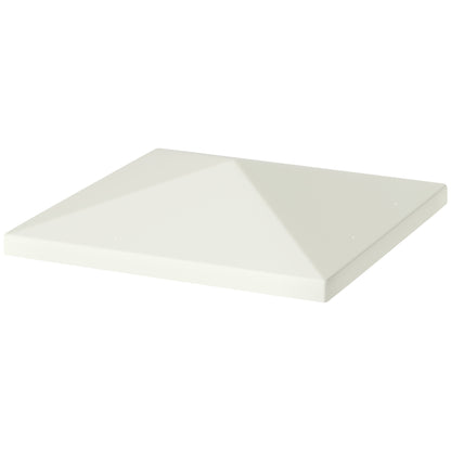 Replacement Canopy for 3 x 3 m Pavilion, Waterproof Pavilion Cover, Replacement for Garden Pavilion, Oxford Fabric Replacement Parts, 370 g/m², Light Grey