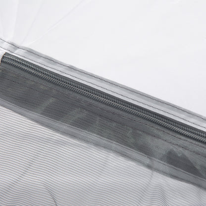 Camping Tent for 2-3 Persons Waterproof Lightweight Ventilated Dome Tent Easy to Assemble 2 Doors Windows Dimensions 3.25L x 1.83W x 1.3H m Fiberglass Polyester PE Gray