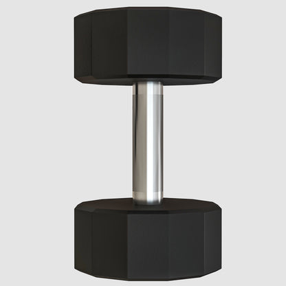 SPORTNOW Short Dumbbell Total 15 Kg - muscle training & weightlifting - non-slip handle, fitness, home sports, black