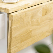 Kitchen Island Trolley with Foldable Multi-Storage Drawers 3 Drawers 1 Cupboard 2 Doors Dishcloth Holder and Spice Rack - White