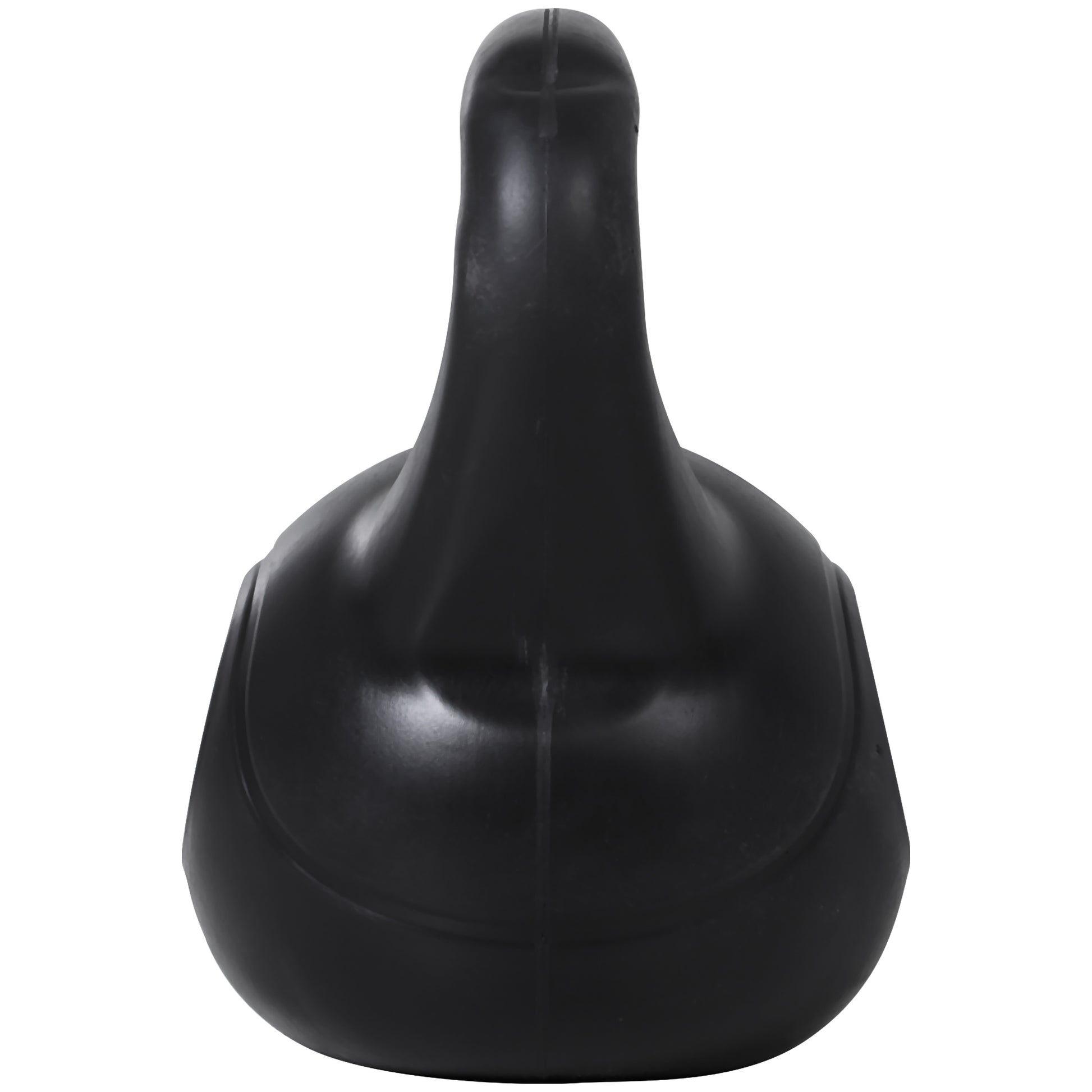 10 kg Kettlebell Fitness Russian Weight Filled with Sand with Wide Non-Slip Handle for Home and Gym Workouts 25x19x28 cm Black