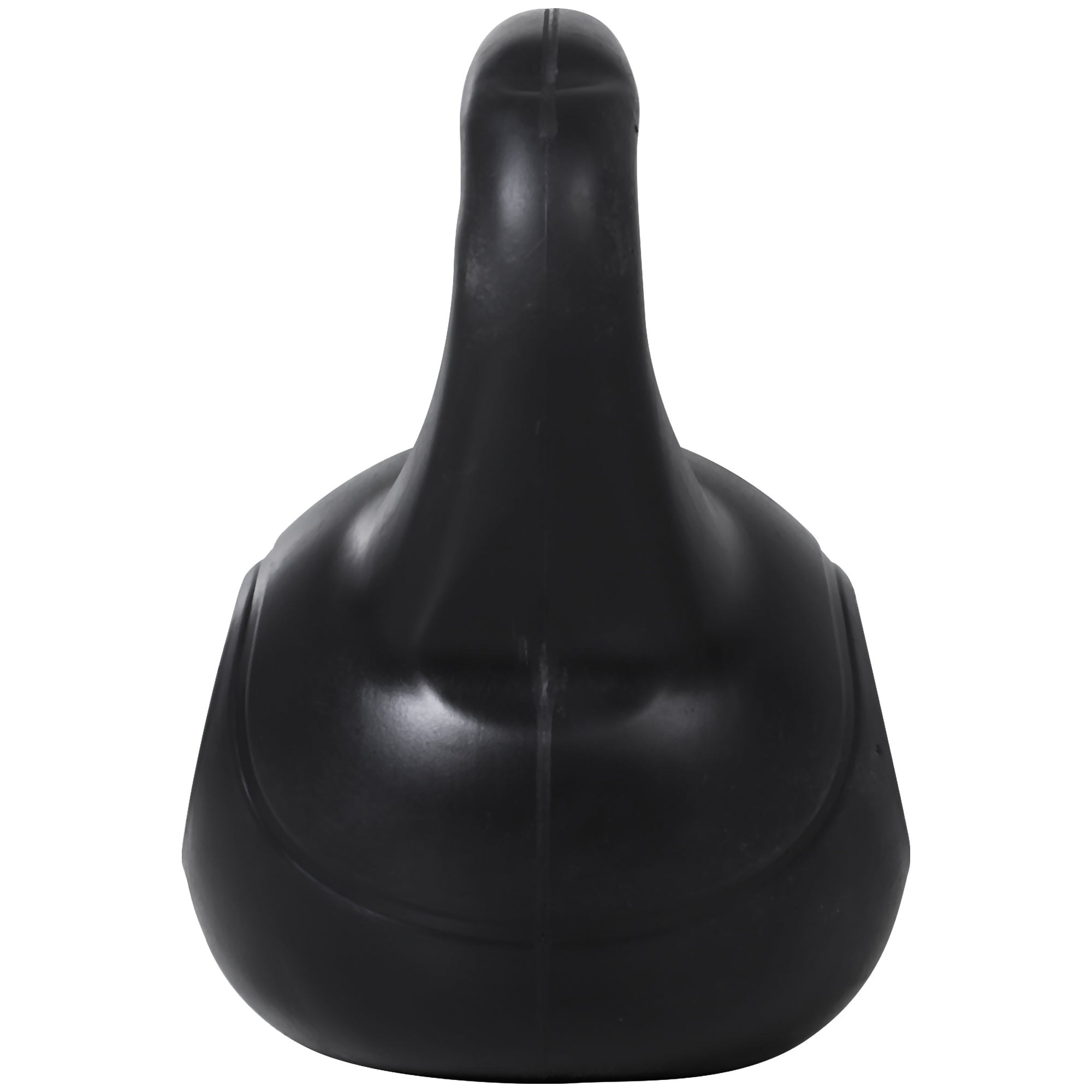 10 kg Kettlebell Fitness Russian Weight Filled with Sand with Wide Non-Slip Handle for Home and Gym Workouts 25x19x28 cm Black