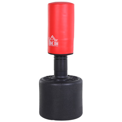 Heavy Duty Freestanding Boxing Bag with Adjustable Height (145-172cm), Boxing Bag Base to Fill with Water (100kg) Sand (120kg)