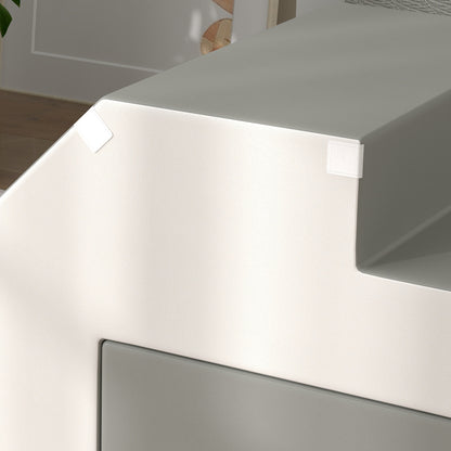 Soft Brick 2pcs Set Foam Building Blocks Giant Blocks Construction Toy Foam Blocks for 1-3 Years Old Kids Synthetic Leather EPE