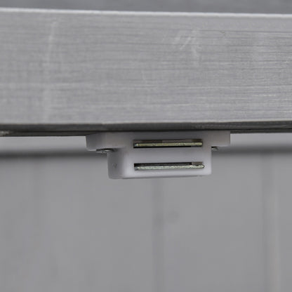 Garden Shed Spruce Wood, Weatherproof Tool Shed 74x43x88cm, Tool Shed with Double Door, 2 Compartments, Tool Cabinet, Garden Tool Shed for Garden, Terrace, Dark Gray