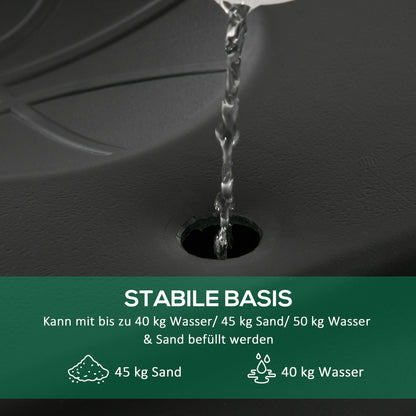 Basketball Stand with Wheels Rollable 210-260 cm Height Adjustable Basketball Hoop with Stand Suitable for Outdoor and Indoor Areas Steel Plastic Black