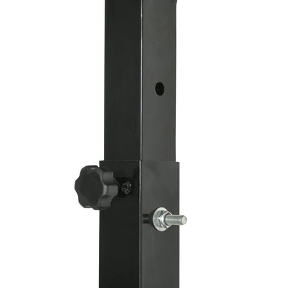 Basketball Stand with Wheels Rollable 210-260 cm Height Adjustable Basketball Hoop with Stand Suitable for Outdoor and Indoor Areas Steel Plastic Black