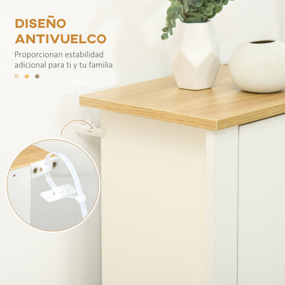 Modern Shoe Rack Entryway Shoe Storage for 18 Pairs of Shoes with Tilting Drawers and Adjustable Shelves Narrow Shoe Rack for Hallway 72x26x112 cm White