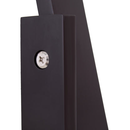 Floor Mirror Full Length Mirror Makeup Mirror Raised Feet Easy to Clean MDF Coffee 47 x 46 x 148 cm