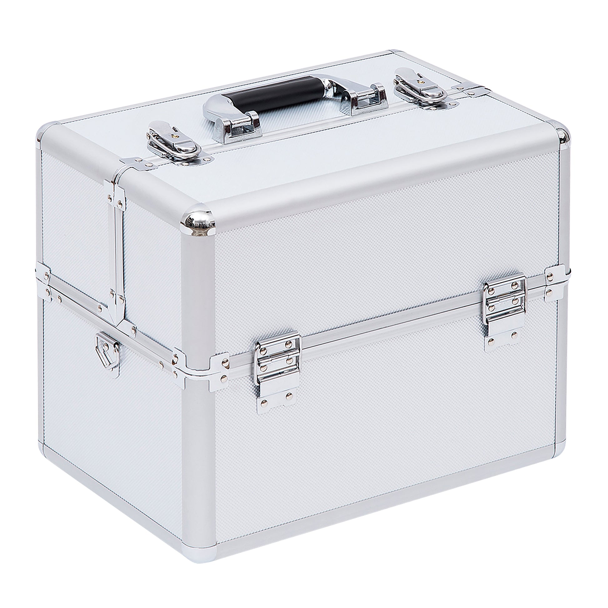 Makeup Case 36.5x24x29cm 3 Levels Professional Cosmetics Vanity Case