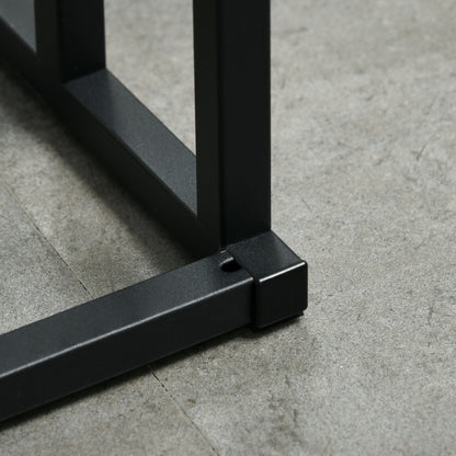 Freestanding Towel Holder, Towel Stand with 3 Towel Bars Bath Towel Rack for Bathroom Steel Bamboo Black