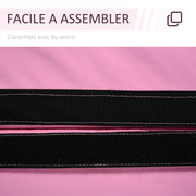 Foldable Pole Dance Mat - Pole Dance Mat - Ø 150 cm Thickness 5 cm - Pink plastic covering