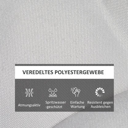 6-Piece Seat Cushion Chair Cushion with Straps Seat Pad Cushion for Indoor, Outdoor, Light Gray, 40 x 40 x 4 cm