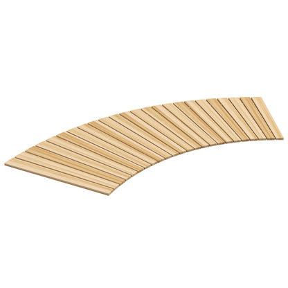 120 cm Garden Path, Rollway Garden Tread Decorative Wooden Tread Made of Pine Wood, for Garden, Balcony, Nature