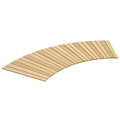 120 cm Garden Path, Rollway Garden Tread Decorative Wooden Tread Made of Pine Wood, for Garden, Balcony, Nature