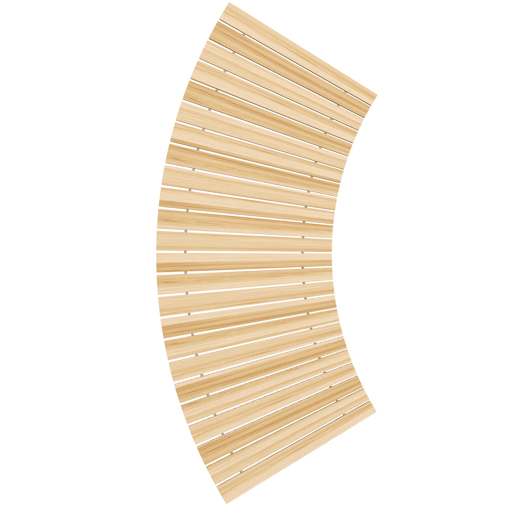 120 cm Garden Path, Rollway Garden Tread Decorative Wooden Tread Made of Pine Wood, for Garden, Balcony, Nature
