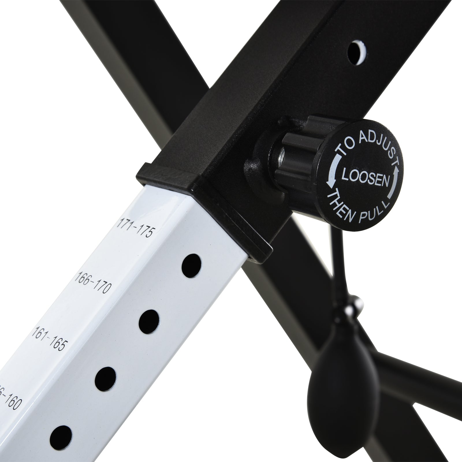 Foldable Gravity Inversion Table with Adjustable Safety Belt for Users 130-190cm Back Pain Relief and Exercise Maximum Load 150 kg