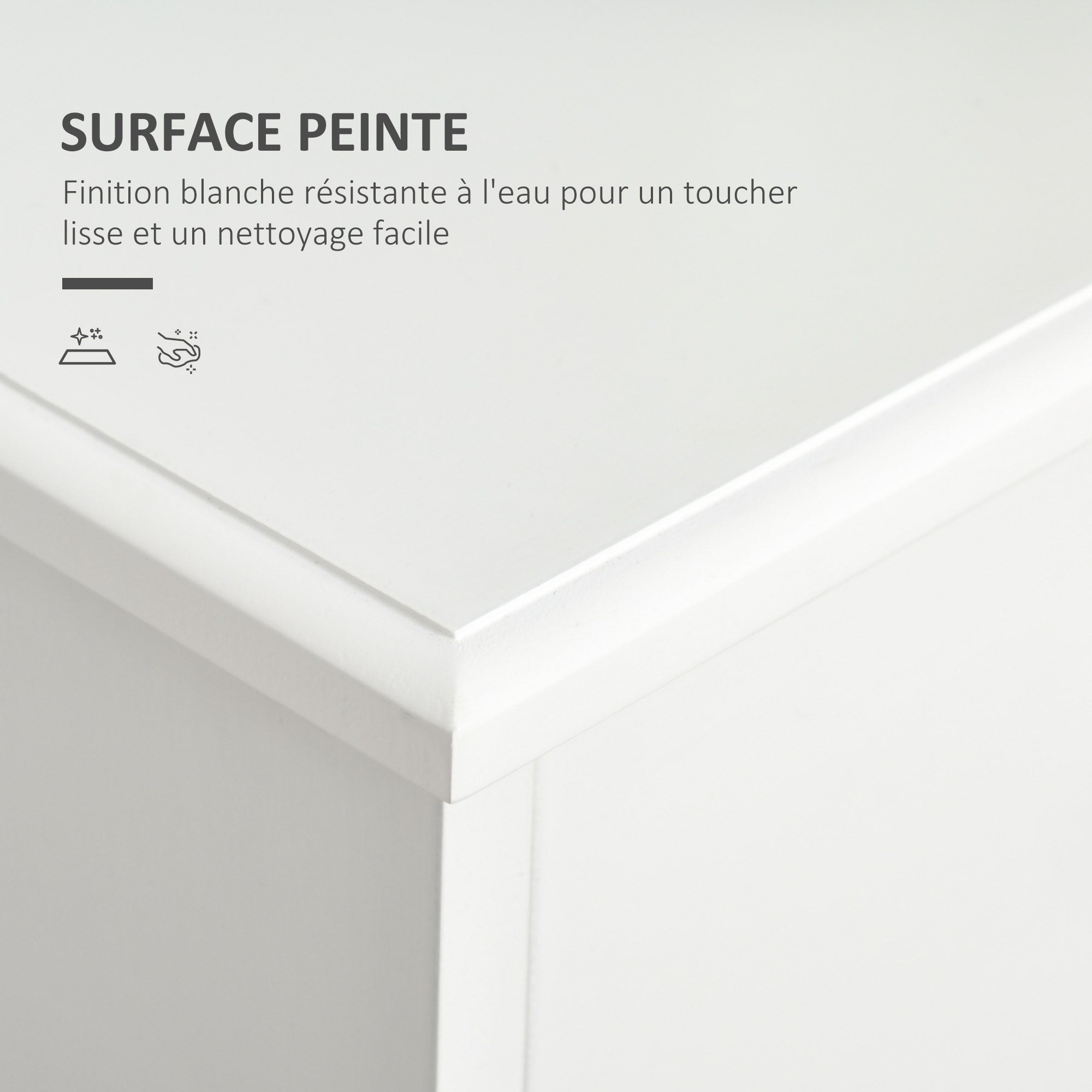 Microwave Cabinet, Kitchen Buffet, Storage Cabinet, for Kitchen, Dining Room 90 x 40 x 82 cm Tempered Glass and Wood, White