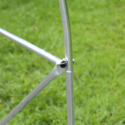 Outdoor Tunnel Greenhouse 6x3x2m Large Garden Greenhouse with 12 Windows and Roll-Up Zipper Door Metal Frame for Plant Cultivation White