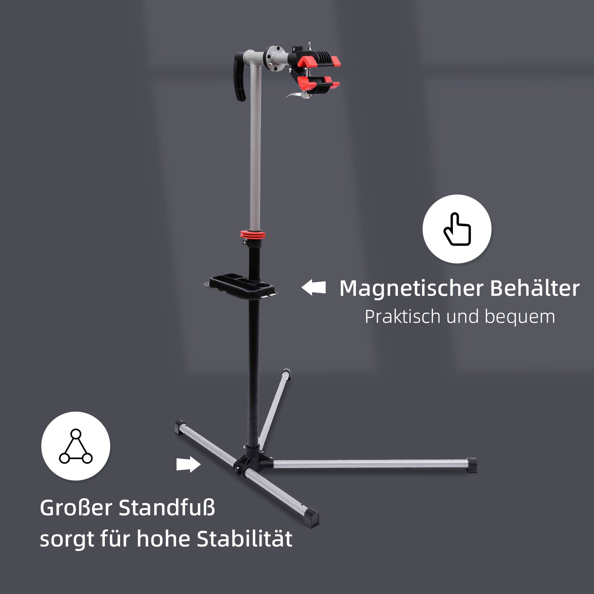 Bike Assembly Stand Repair Stand Assembly Stand with Tool Shelf