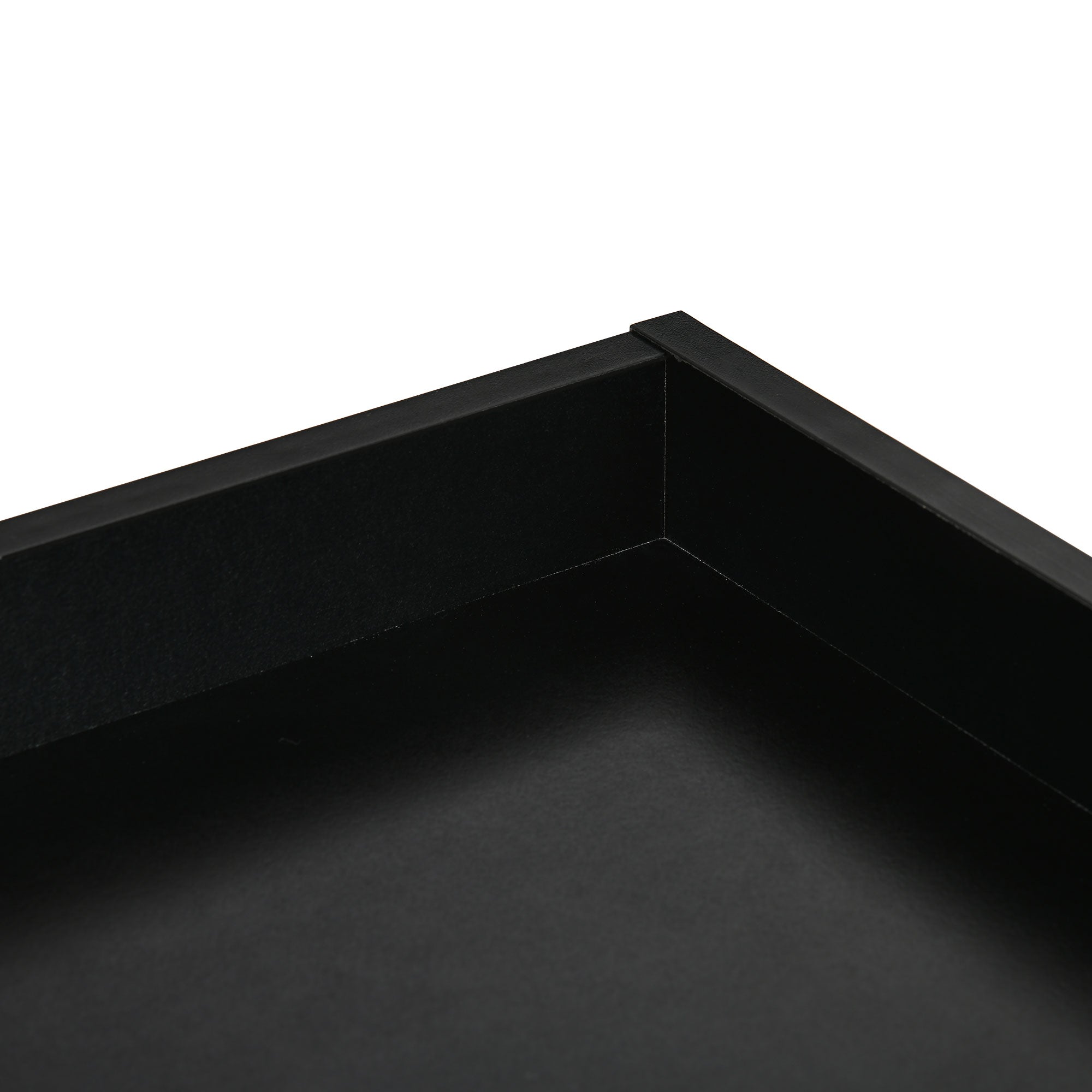 Set of 2 Wall-Mounted Bedside Tables Nightstands with 1 Drawer for Bedroom Home Simple Design 40x30x19.5 cm Black