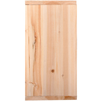 Wine and Liquor Bottle Rack for 24 Bottles, Natural Wood, 50 x 26 x 50 cm