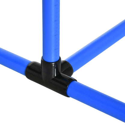 Agility Set Dogs 4-Piece Agility Equipment for Dog Training Pole Set with 4 Adjustable Height Hurdles Carrying Bag Coordination Training Agility Set for Games Training