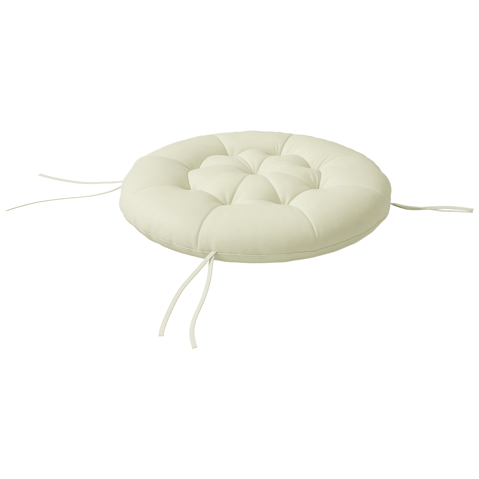 Garden Chair Cushion Seat Cushion for Moon Chair Seat Pad with 10 cm thick padding Chair Cushion, Polyester, Beige