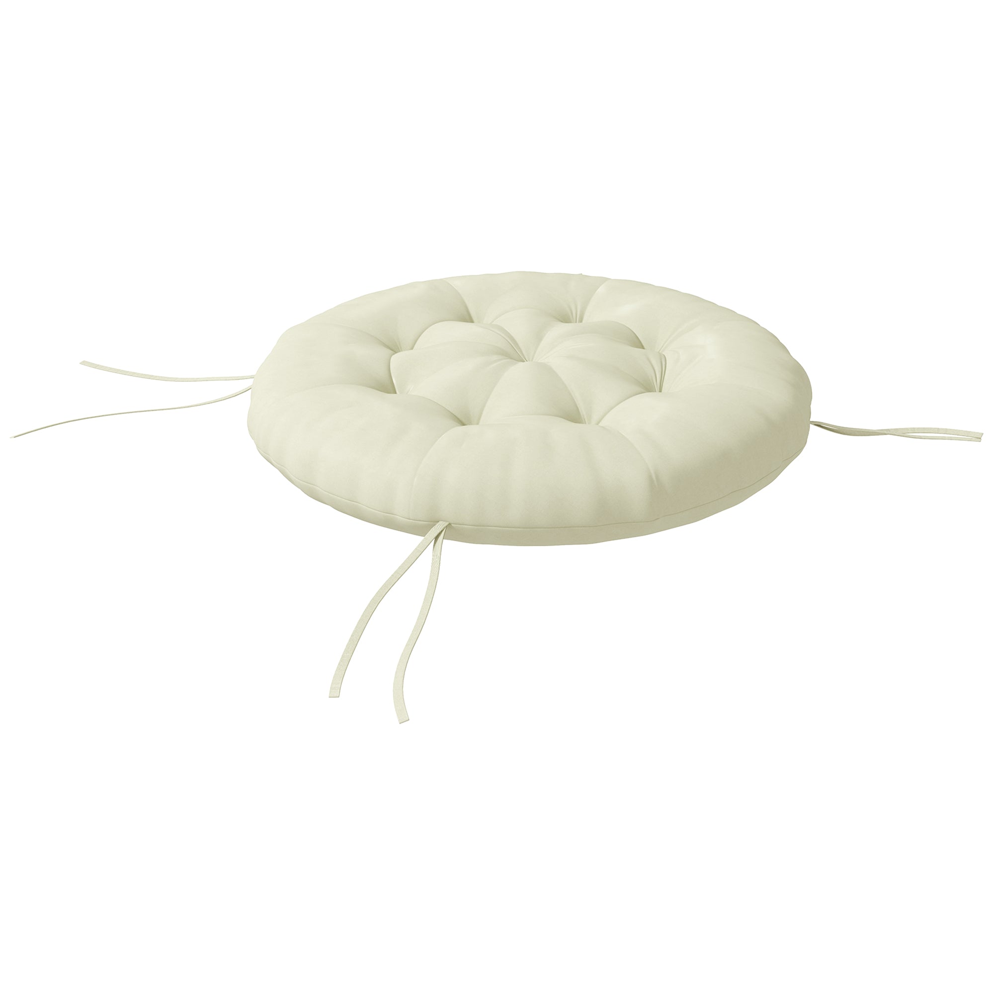 Garden Chair Cushion Seat Cushion for Moon Chair Seat Pad with 10 cm thick padding Chair Cushion, Polyester, Beige