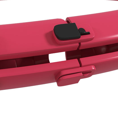 SPORTNOW Hula Hoop Ring with Massage Nubs, adjustable from 45 to 106 cm waist circumference, 24 removable segments, Fitness