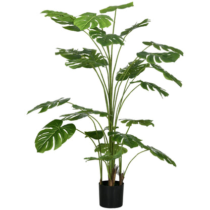 Artificial Plants, Artificial Monstera Deliciosa, 180 cm Artificial Plant with 24 Branches, Indoor Plant, Artificial Tree, Plant Decor for Indoor, Green