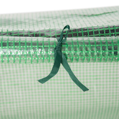 Greenhouse with Window PE Greenhouse Tomato House Cold Frame 180 x 60 x 60cm Green