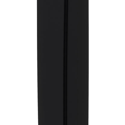 Garden Umbrella Cover Waterproof Oxford 420D Parasol Cover with Zipper for Outdoor Garden 178x25/35 cm Black