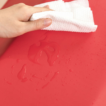 Soft Building Blocks Set for Children 1-3 Years with 5 Rectangular and Trapezoid Blocks, PU and EPE Material, 48.3x19.1x48.3 cm, Multicolor