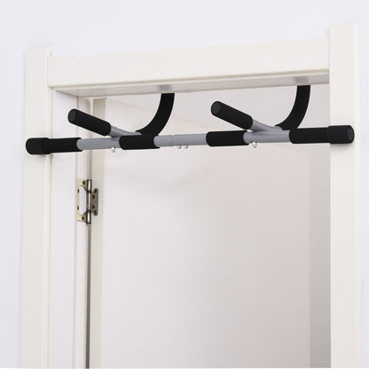 Pull-Up Bar for Door Frame Without Screws, Pull Up Bar Load Capacity up to 110 Kg Chin-Up Bar with Non-Slip Handles, Door Bar, Home Workout Equipment