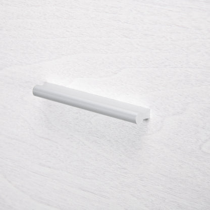 Office Filing Cabinet with 4 Drawers, Office Drawer Unit with Lock and Keys for Letter/A4 Size, Vertical Storage Cabinet for Home, 40x42x131 cm, White