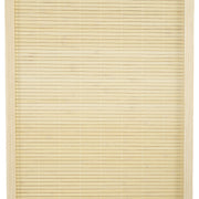 Bamboo Indoor Room Divider 4 Panels 180 x 180 cm Foldable Room Separator - Natural