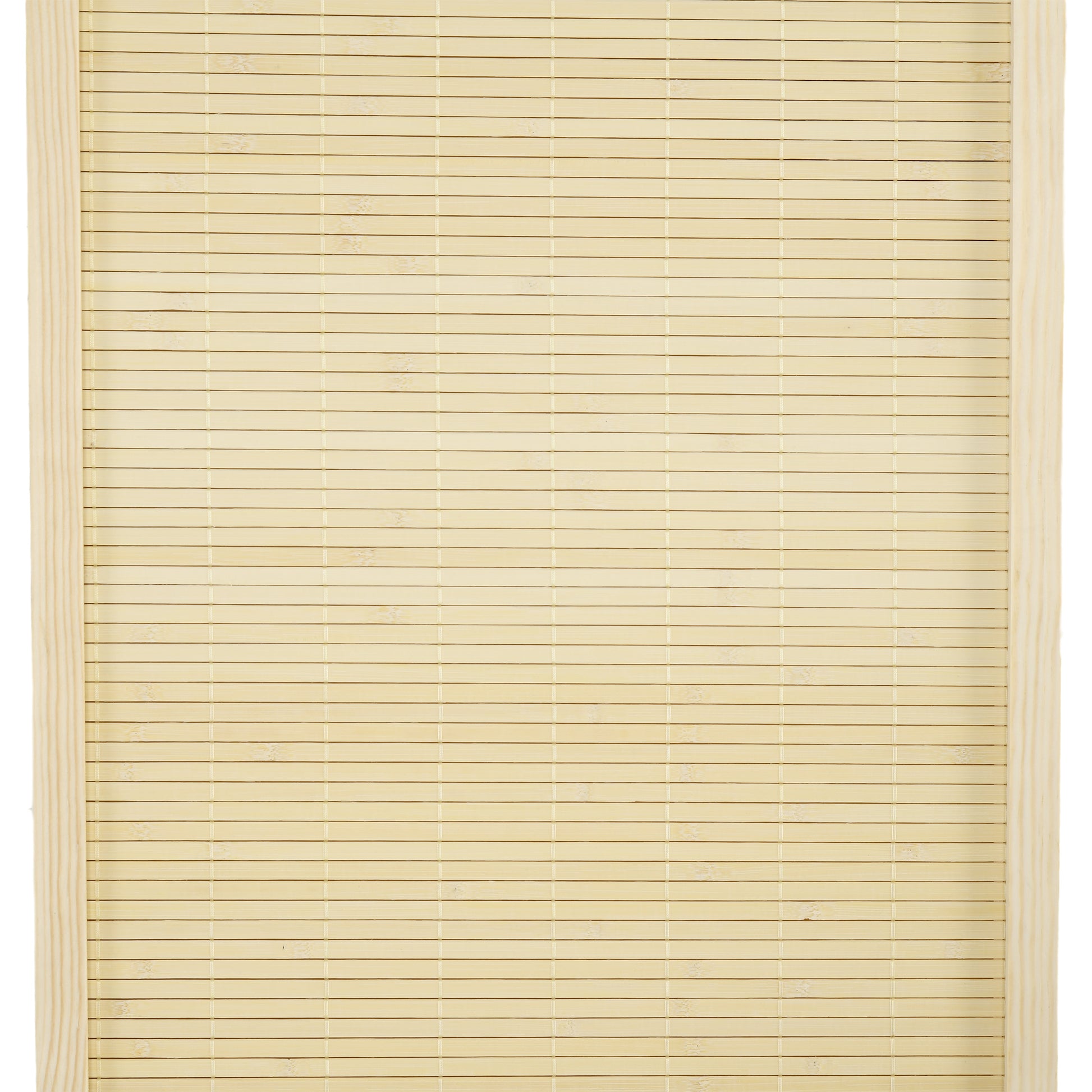 Bamboo Indoor Room Divider 4 Panels 180 x 180 cm Foldable Room Separator - Natural
