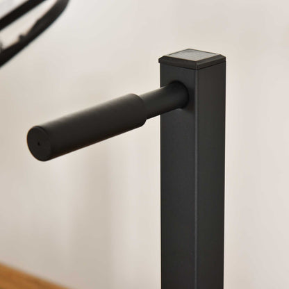 Dip Bars Weightlifting Station for Training Chest Abdominals and Back with Maximum Weight of 120 kg 104x70.5x122 cm Black